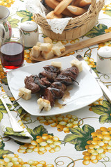 Fegatini di maiale alla petroniana - Secondi Emilia Romagna