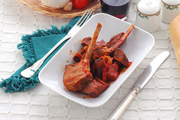 Castrè in padèla - Secondi di carne Emilia Romagna