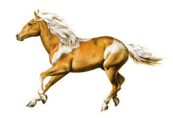 Obraz na płótnie Canvas Pferd