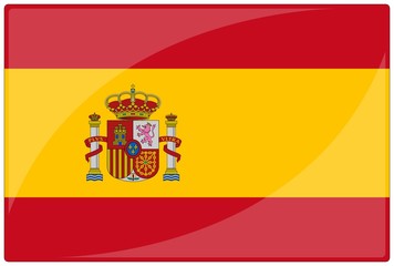 drapeau glassy espagne spain flag