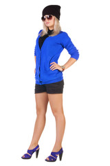 Young beautiful blonde.