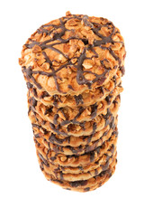 Chocolate Chip Cookies with a nut crumb.