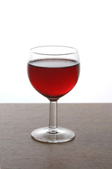 glass of red wine