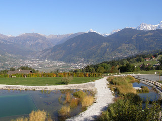 Plan d'eau biotope de Combloux