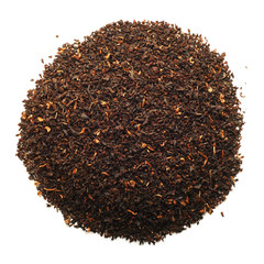 dried black tea plants