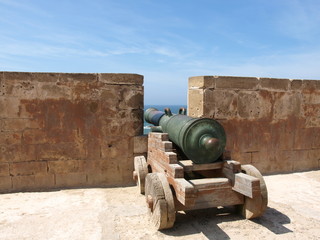 Fototapeta na wymiar Old hiszpański cannon
