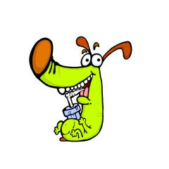 Modern dog