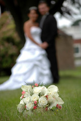Wedding Flowers Bride and Groom