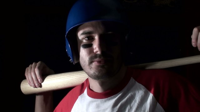 Baseball player pose V2 - HD