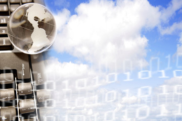 Fototapeta premium Global communications