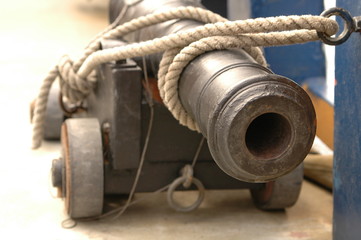 old cannon ball