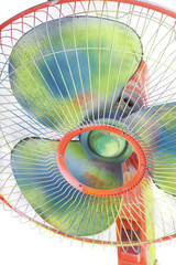 colorful fan