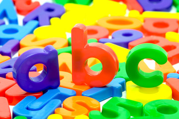 Fototapeta premium Letters Of The Alphabet