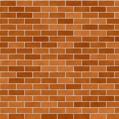 Bricks pattern in shades of orange