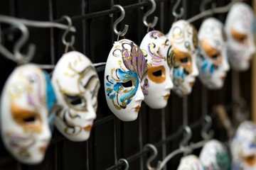 Hanging masks