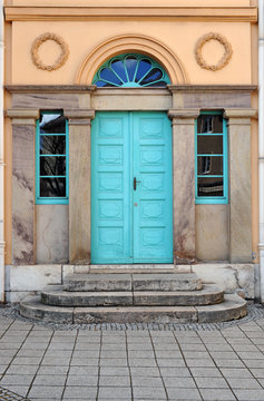 Old Door With Ornaments