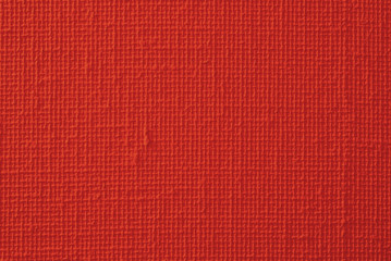 Red woven fabric