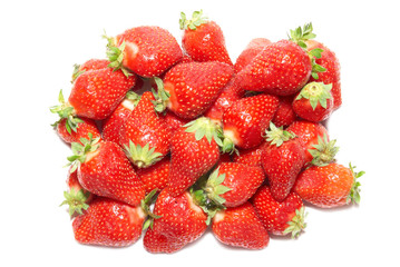 Red strawberries