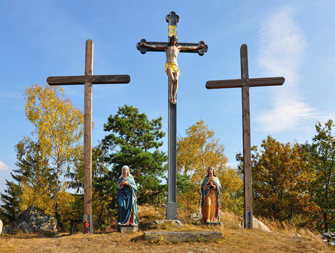 Kalvarienberg in Moosbach, Bayern