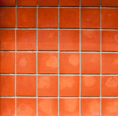 Orange tiles