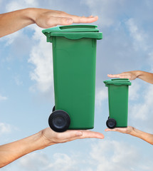 déchet augmentation poubelle volume tri sélectif ordure recyclag