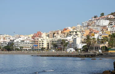 Foto op Plexiglas Resort Los Cristianos, Canary Island Tenerife, Spain © philipus