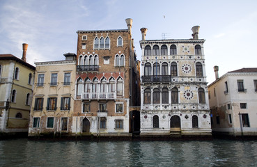 Palazzi sul Canal Grande di Venezia