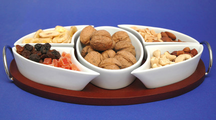 dried fruits and nuts