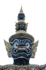 thai warrior statue head
