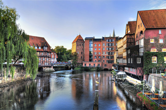 Hansestadt L&uuml;neburg Abtsm&uuml;hle und L&uuml;ner M&uuml;hle