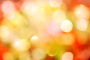 Obraz premium Beautiful abstract background of holiday lights