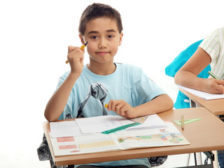 children in the classroom