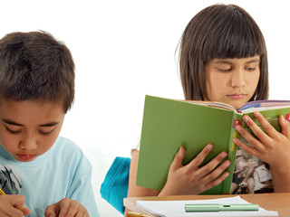 children in the classroom