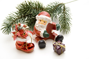 Nikolaus und Stiefel