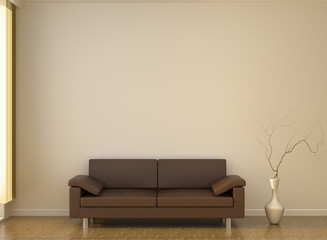 sofa brown