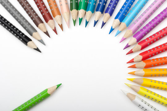 Life of color pencils