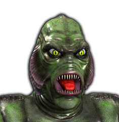 Gill Monster Up Close