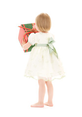 girl with gift box