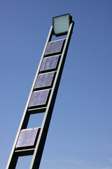 Photovoltaik-Anlage an der Münsterbrücke in Hameln