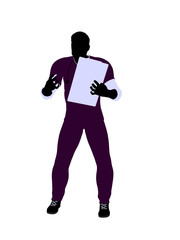 Male Doctor Illustration Silhouette