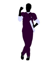 Male Doctor Illustration Silhouette