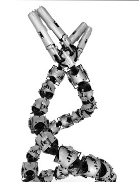 Robotic Tentacle Arm, Intertwine