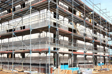 Baugerüst Verschalung Hochbau Bauindustrie
