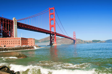 golden gate bridge, san francisco, ca, usa