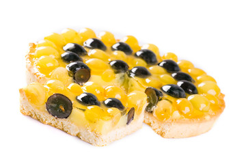 delicious grapes tart