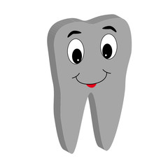 Gesunder Zahn abstrakt