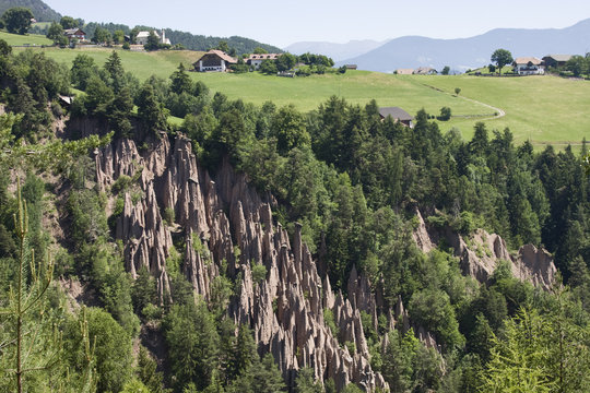 erdpyramiden in oberbozen