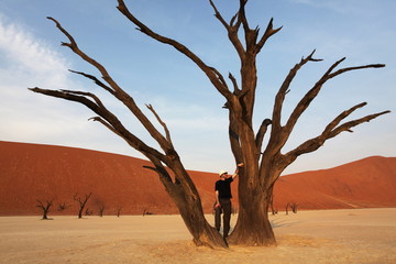 Tourist in Dead valley