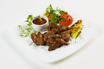 dish of fried meat