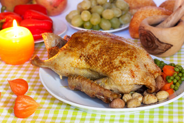 Festlicher Enten-Braten